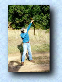 Rich, KF6QKI Shooting the Antenna Line